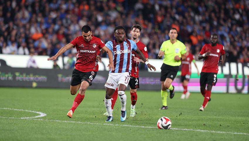 Trabzonspor ile Gaziantep 1'er puanı paylaştı, maç sonu kıyamet koptu!