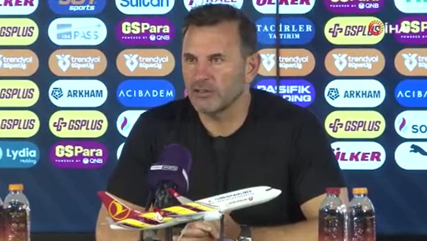 Okan Buruk'tan derbinin hakemi Yasin Kol için olay ifadeler