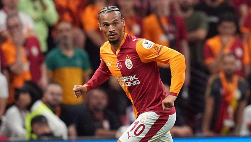 Galatasaray'ın yıldızı Leroy Sane, taraftarla tartıştı!