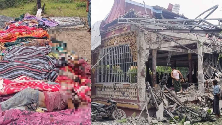 Ordu festivale paraşütle bomba attı; festival alanı kan gölüne döndü