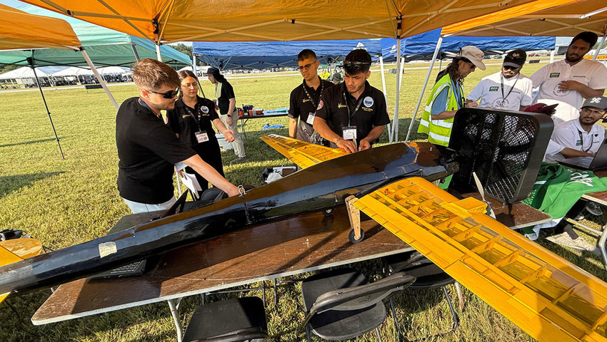 Türkiye'nin geleceği gençleri üretti: Erciyes adlı İHA Amerika’da havalandı...