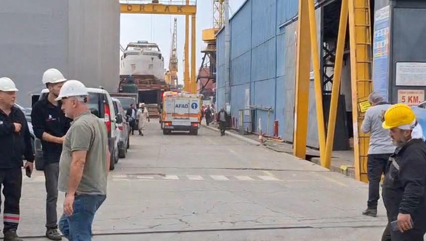 İstanbul'da tersanede patlama: Ölü ve yaralılar var