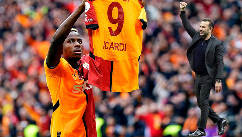 Galatasaray'da Victor Osimhen - Mauro Icardi krizi: Perde arkası ortaya çıktı!