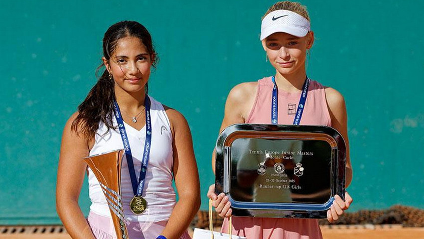 Milli tenisçi Zeliha Nil tarih yazdı: O Türkiye’nin İlk Junior Masters Şampiyonu