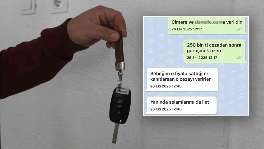 ''CİMER'e selamımı da ilet'' dedi, 279 bin lira ceza yedi!