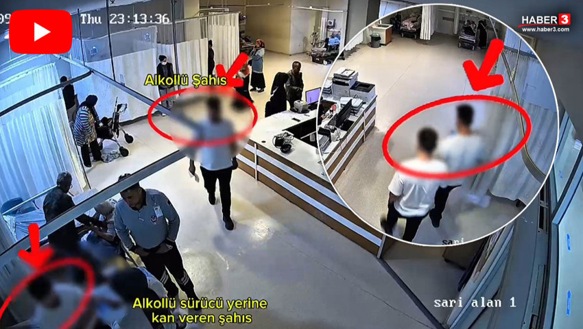 Alkollü olarak araç kullanırken yakalanan trafik magandası öyle bir şey yaptı ki...