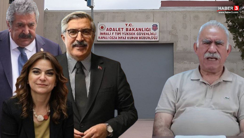 İmralı heyetindeki DEM Partili isim bebek katili Öcalan'a sorulan soruları tek tek açıkladı!