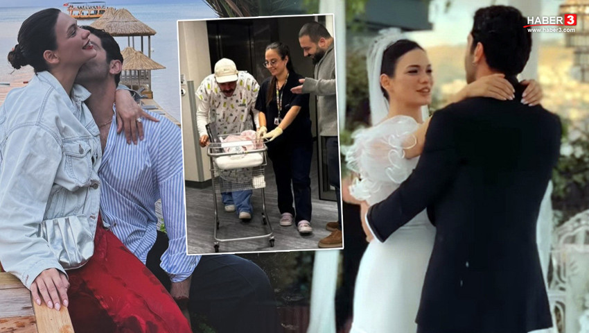 Evlendiği gün hamile olduğunu açıklamıştı... Güzel oyuncu anne oldu