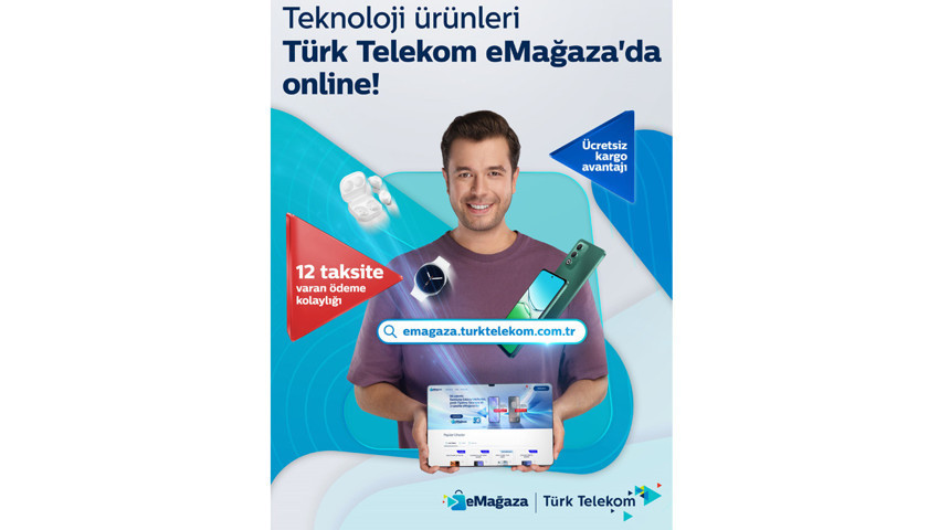 Türk Telekom eMağaza’da hızlı ve kolay alışveriş dönemi başlıyor