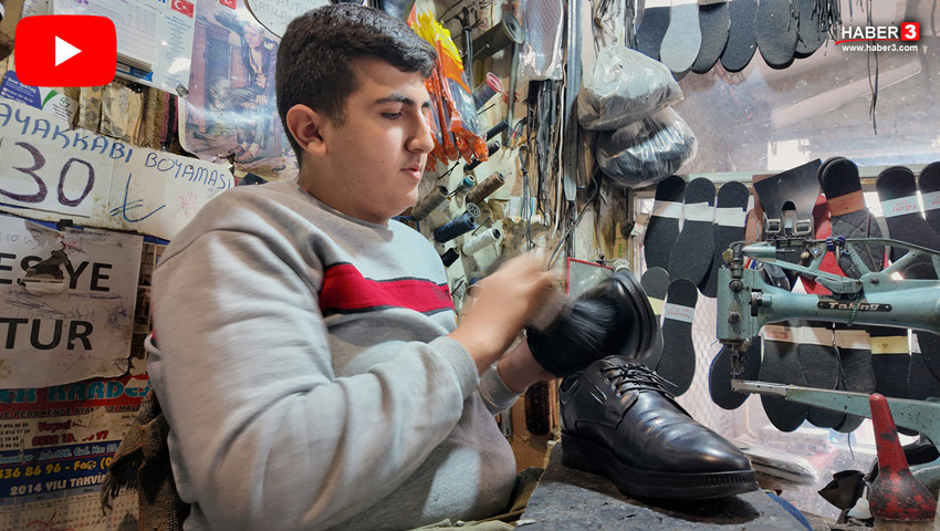 16 yaşında devraldığı 3,5 metrekarelik dükkanda kendi işinin patronu oldu