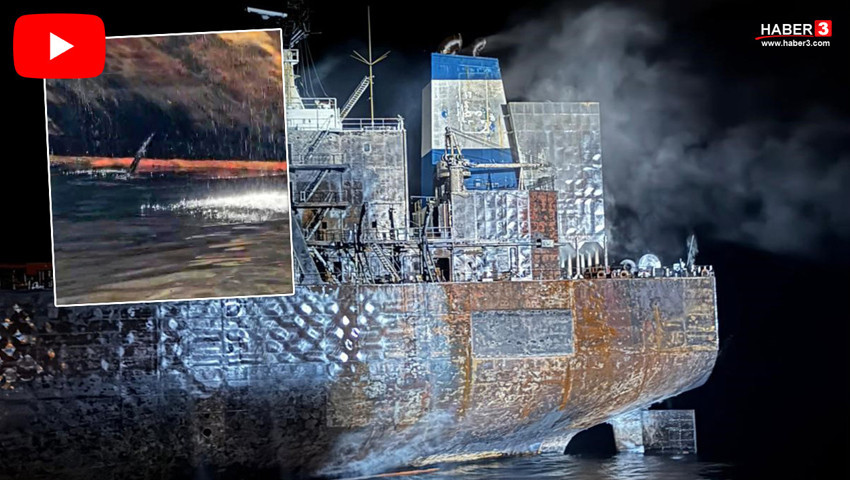 Karadeniz'de Rusya'nın vurduğu petrol tankerinden sızıntı başladı, gemi sürükleniyor!