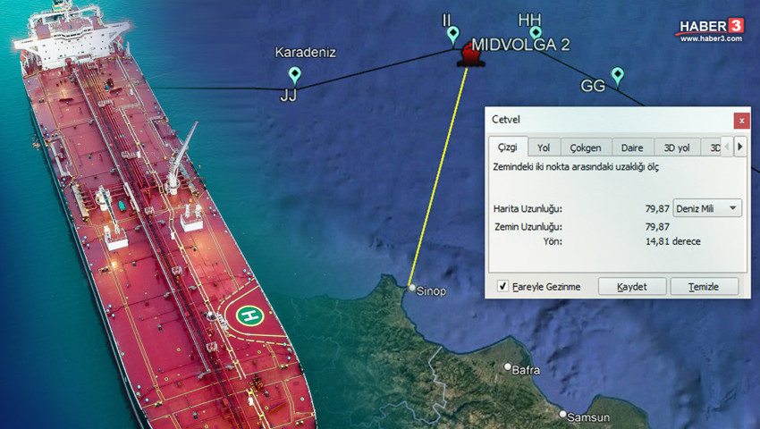 Karadeniz'de bir gemiye daha saldırı düzenlendi!