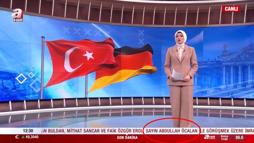 A Haber, bebek katili Abdullah Öcalan'a ''sayın'' dedi!