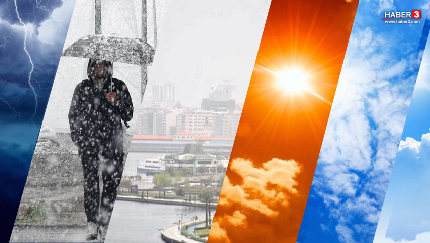 Yeni haftanın hava durumu raporu açıklandı: Soğuk ve yağışlar geri dönüyor!