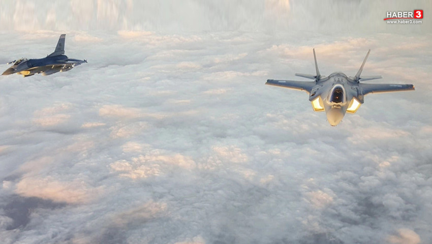 Akrobasi timindeki F-16 savaş uçağı eğitim uçuşunda düştü!