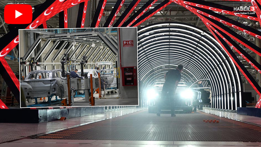 Togg fabrikası kapılarını açtı: T10F üretim hattında ilk kez görüntülendi