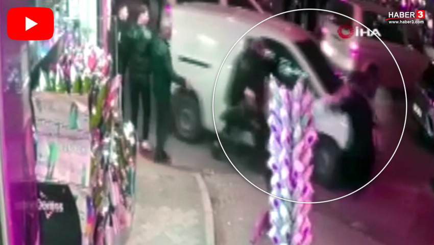 Polisin ''Dur'' ihtarına uymayıp kaçarken, yaşlı bir kadını ezdiler!