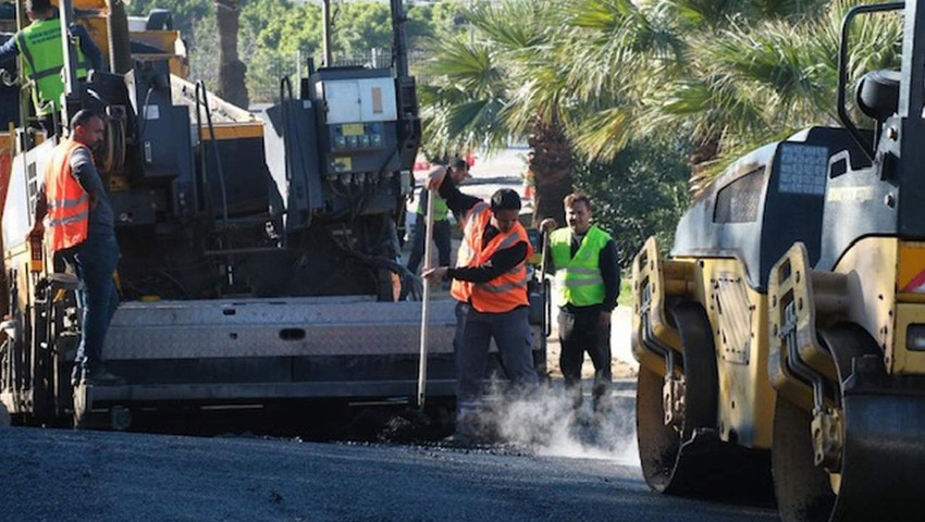 Bodrum Belediyesinden Üstyapı Çalışmaları