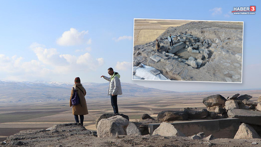 2800 yıllık Körzüt Kalesi’nde eşi benzeri olmayan keşif!