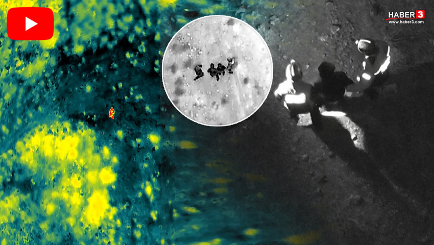 Kayıp engelli vatandaşı termal kameralı dron ile buldular!