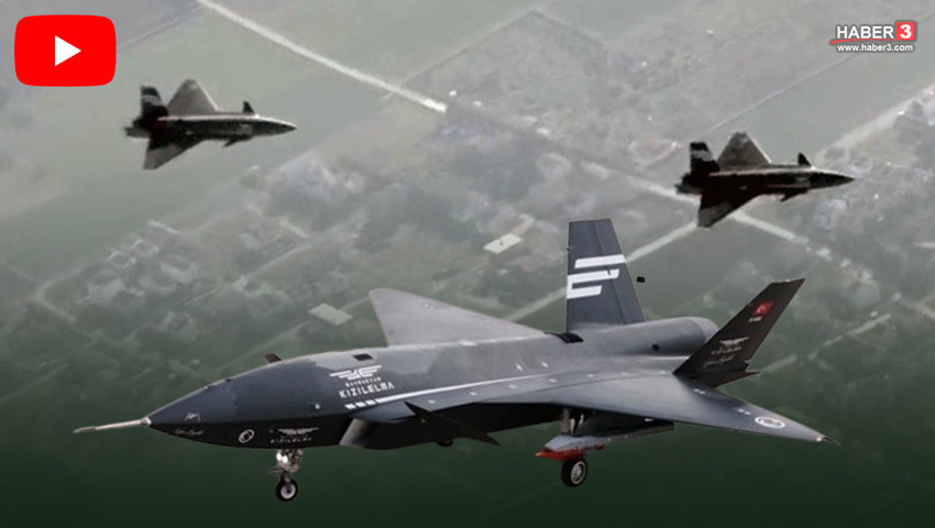 Türkiye'nin gururu insansız savaş uçağı KIZILELMA'dan ilk otonom kol uçuşu!