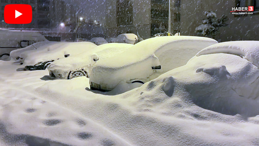 Yoğun kar yağışı sonrası bir ilimiz karlar altında kaldı: Kar kalınlığı 40 santimeyi aştı!