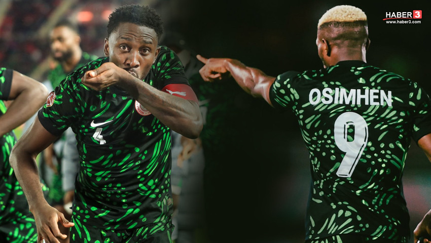 Galatasaraylı Osimhen ve Beşiktaşlı Ndidi attı, Nijerya uçtu!