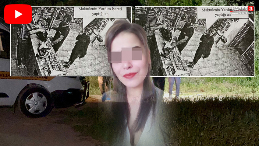 Dini nikahlı cani tarafından katledilen genç kadının sessiz yardım çağrısı güvenlik kamerasında!