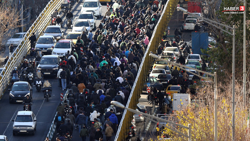 Ekonomik kriz ve siyasi baskı binlerce İranlıyı sokağa döktü; Cumhurbaşkanı ''pes'' etti!