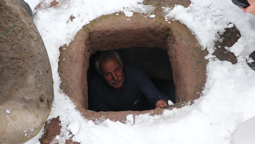 500 yıllık gelenek: Kuyularda mufaza edip, yazın dağıtacaklar