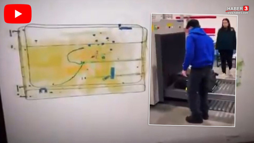 Uyuşturucuyu öyle bir yere saklamışlar ki... X-Ray taramasına yakalandı!