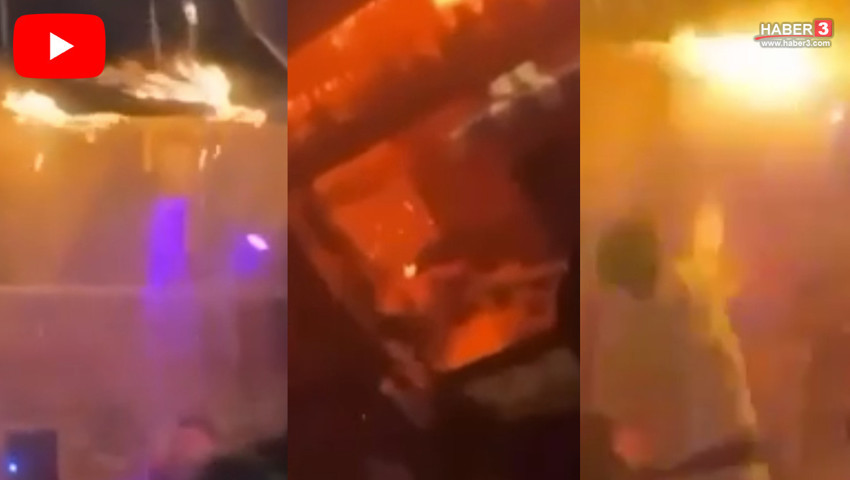 40 kişi korkunç bir şekilde can vermişti... Yangının başladığı anlar kamerada!