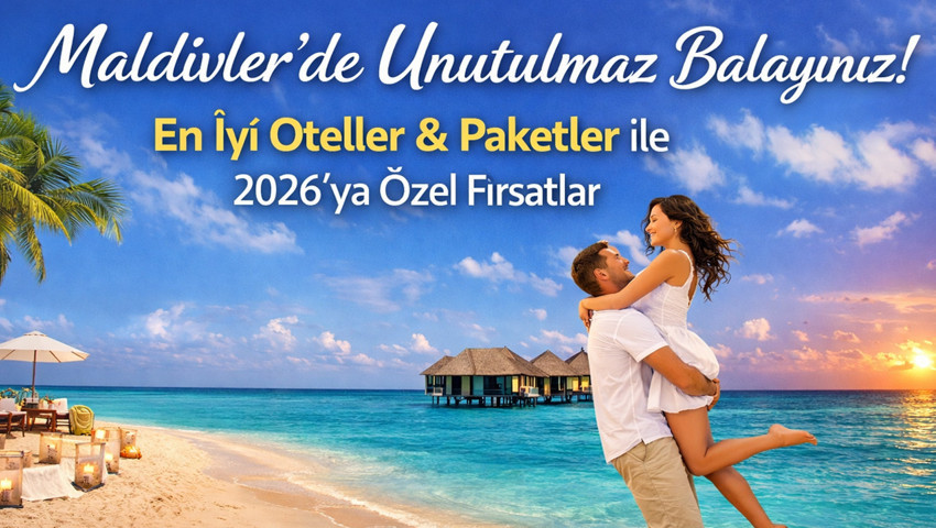 Maldivler Balayı Turu 2026: Rüya Gibi Bir Başlangıç İçin Kapsamlı Rehber