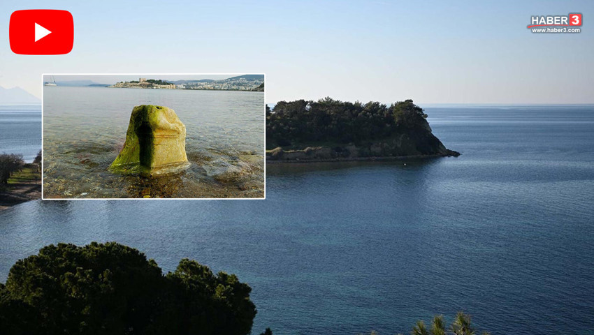 Kuşadası'nda deniz çekildi, tarih fışkırdı! Tam 2 bin yıllık...