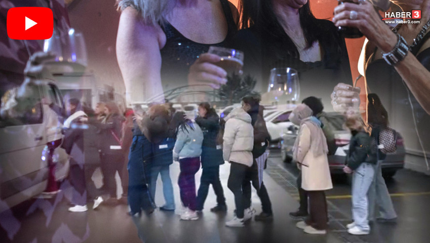 Gece kulübünde genç kızlarla kaçamak gecesi tuzağı ifşa oldu: Çok sayıda gözaltı var!