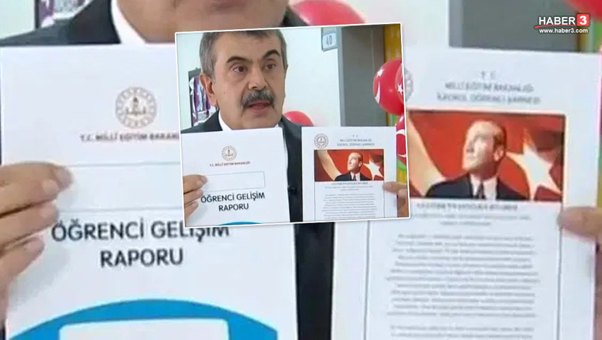 Milli Eğitim Bakanı Tekin'den karne günü Atatürk'süz karne eleştirilerine böyle yanıt verdi