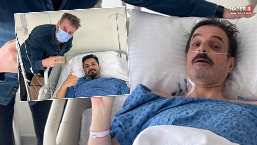 Karaciğer nakli ameliyatı olan Ufuk Özkan'dan ilk fotoğraf karesi geldi