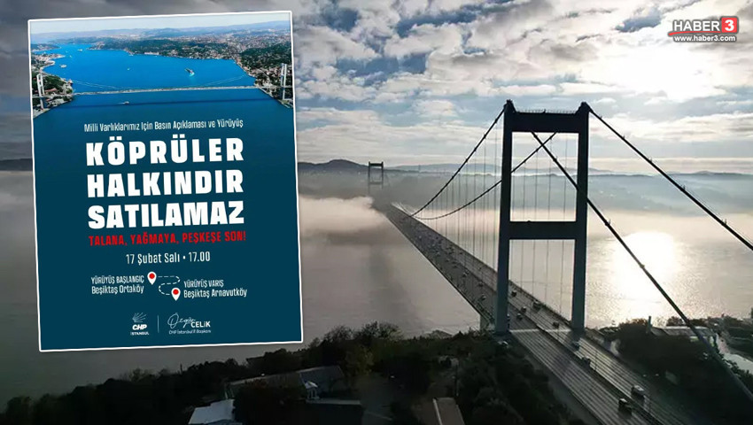 İstanbul'da Boğaz Köprüleri Özelleştirilmesin yürüyüşüne Valilik engeli!