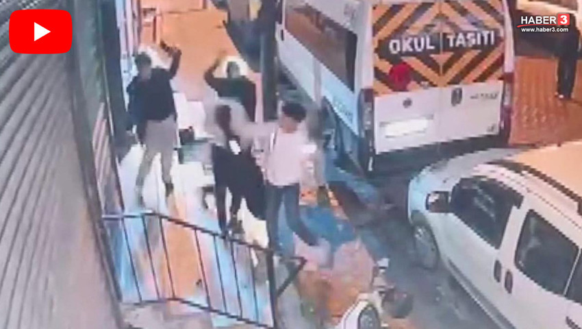 Bunlar nasıl çocuk! İstanbul'da satırlı-bıçaklı saldırı kamerada
