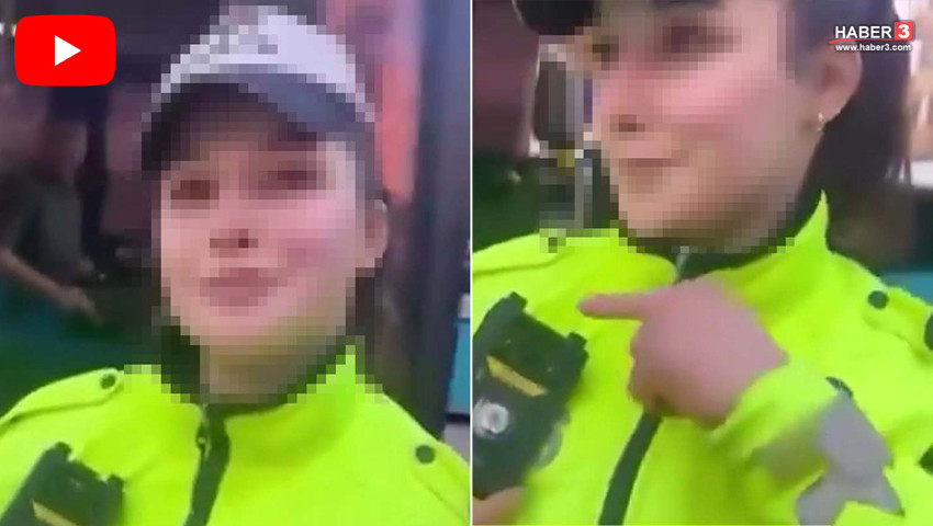 Sen misin kadın polisleri videoya kaydeden! Gözaltına alındı