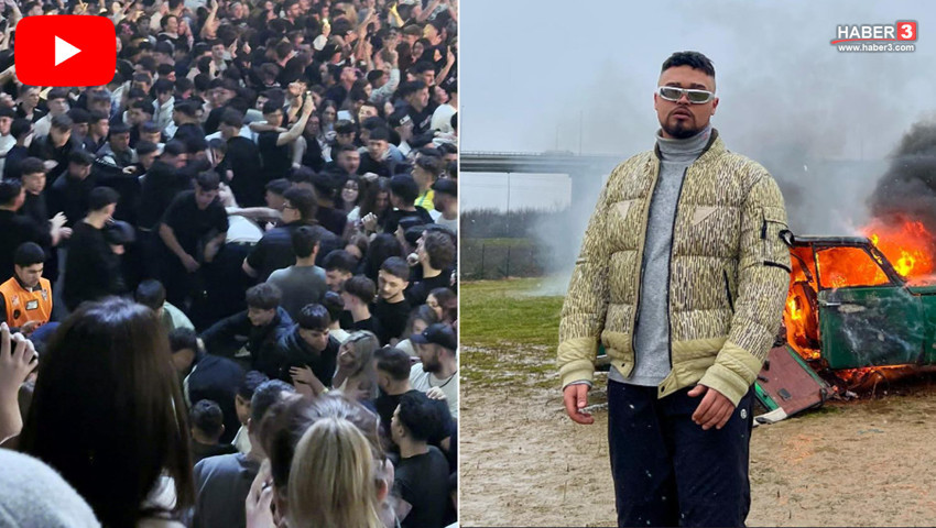 Ünlü rapçinin konserinde şoke eden görüntüler: Linç girişimine kimse aldırış etmedi