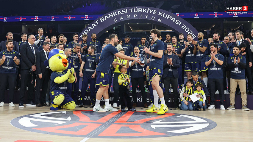 Fenerbahçe Beko Beşiktaş GAİN'i devirdi; Türkiye Kupası'nı 10. kez kaldırdı!