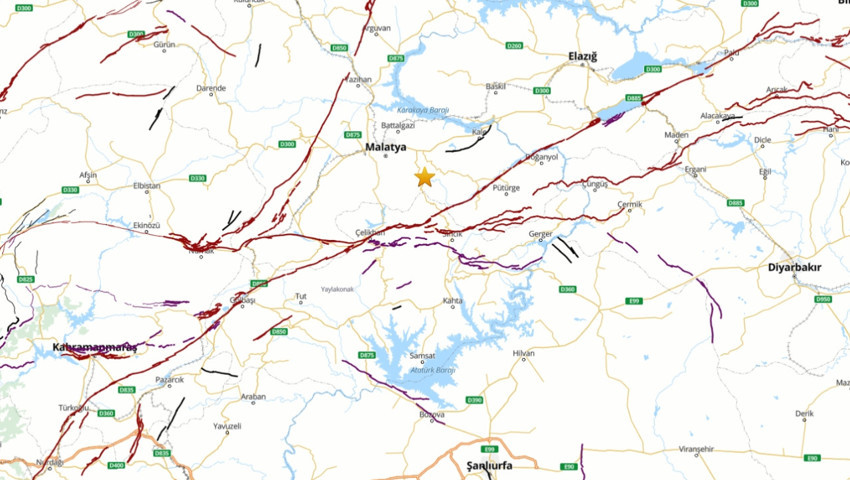 Malatya'da 4.3 büyüklüğünde deprem paniği