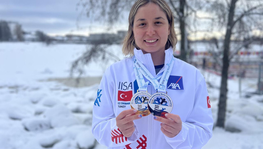 Finlandiya'da Türk rüzgarı: Bengisu Avcı dünya rekoru kırdı