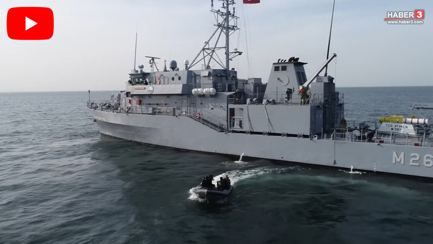 Türk donanmasından 2 fırkateyn Karadeniz'in emniyeti için sahada!