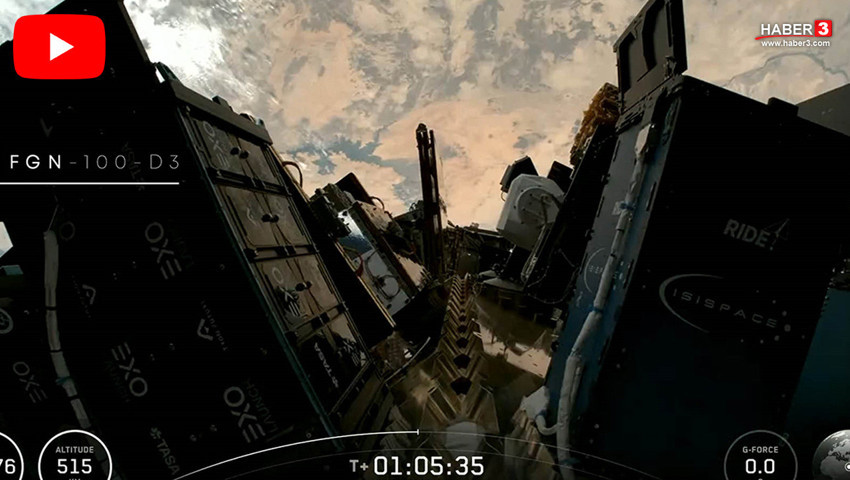 Uzay'a milli imza... Türkiye'nin beşinci yerli uydusu yörüngede...