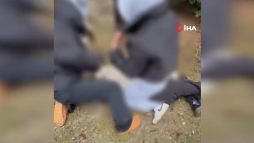 Lise öğrencisi kızların kavgası linç girişimine dönüştü! Dehşete düşüren görüntüler