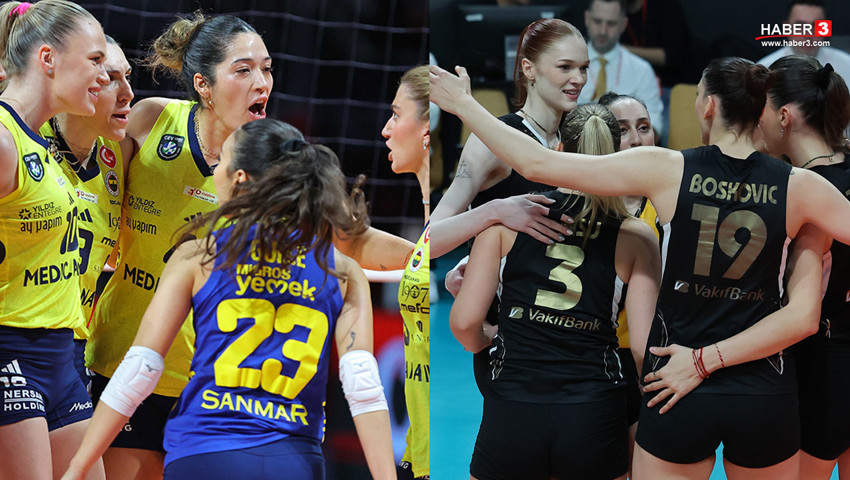 Sultan Ligi Finali'nde VakıfBank ve Fenerbahçe karşı karşıya gelecek