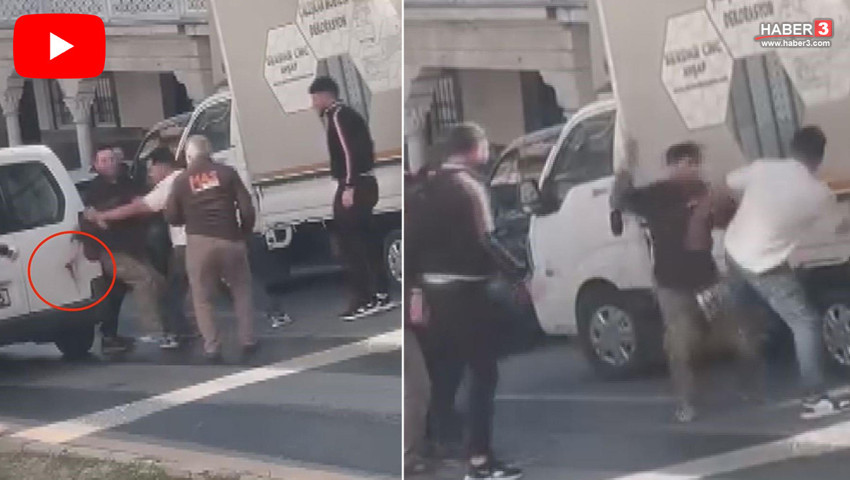 İstanbul'da eli bıçaklı trafik magandası dehşet saçtı