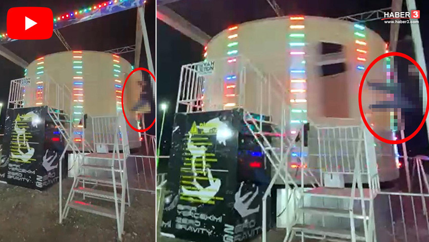 Lunaparkta bir gencin öldüğü ''Sıfır yer çekimi'' faciası kamerası